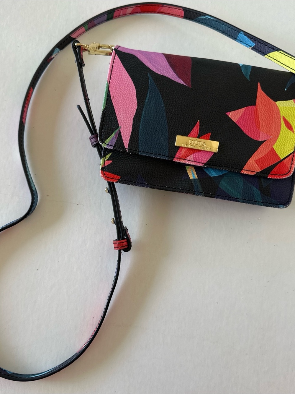 Trina Turk Small Floral Crossbody All In 1 Purse